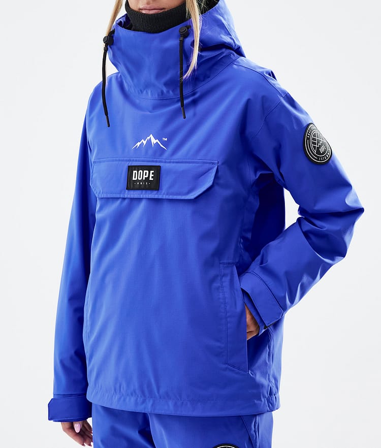 Dope Blizzard W Snowboard Jacket Women Punk Blue