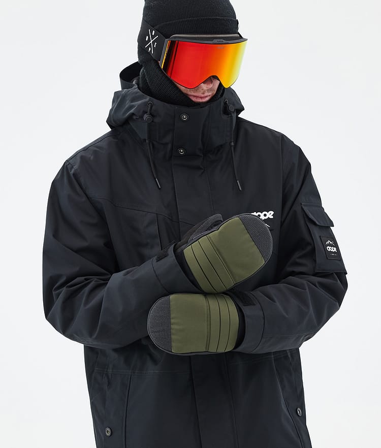 Dope Ace Snow Mittens Yellow