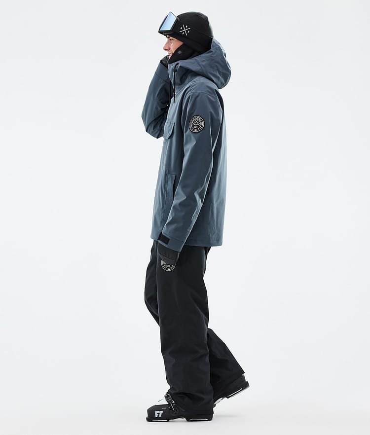 Dope Blizzard Ski Jacket Men Metal Blue