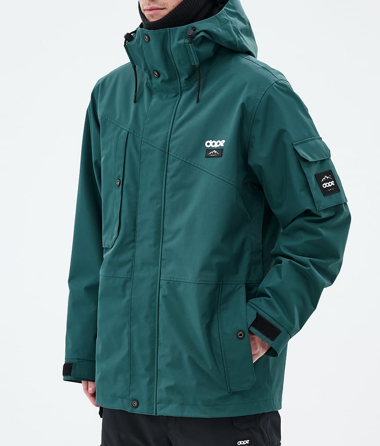 Dope Adept Snowboard Jacket Men Whitish Renewed