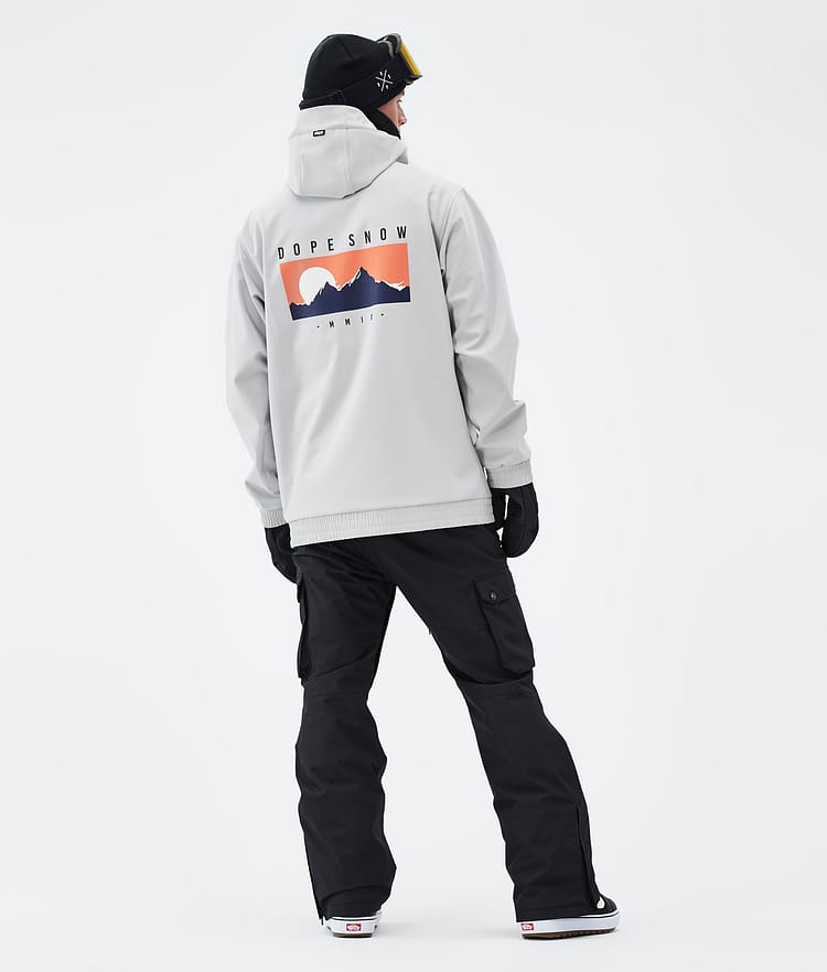 Dope Yeti Snowboard Jacket Men Summit Metal Blue
