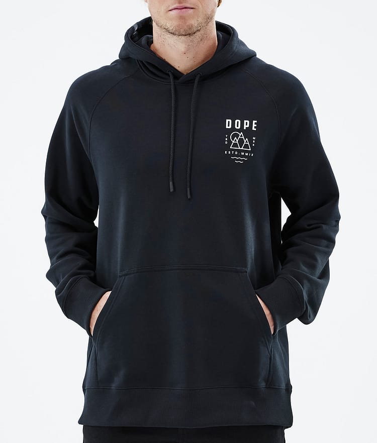 Dope Common 22 Hoodie Men 2X-Up Black