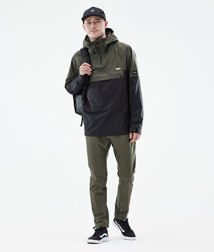 Dope Hiker Light Outdoor Jacket Men Olive Green/Black