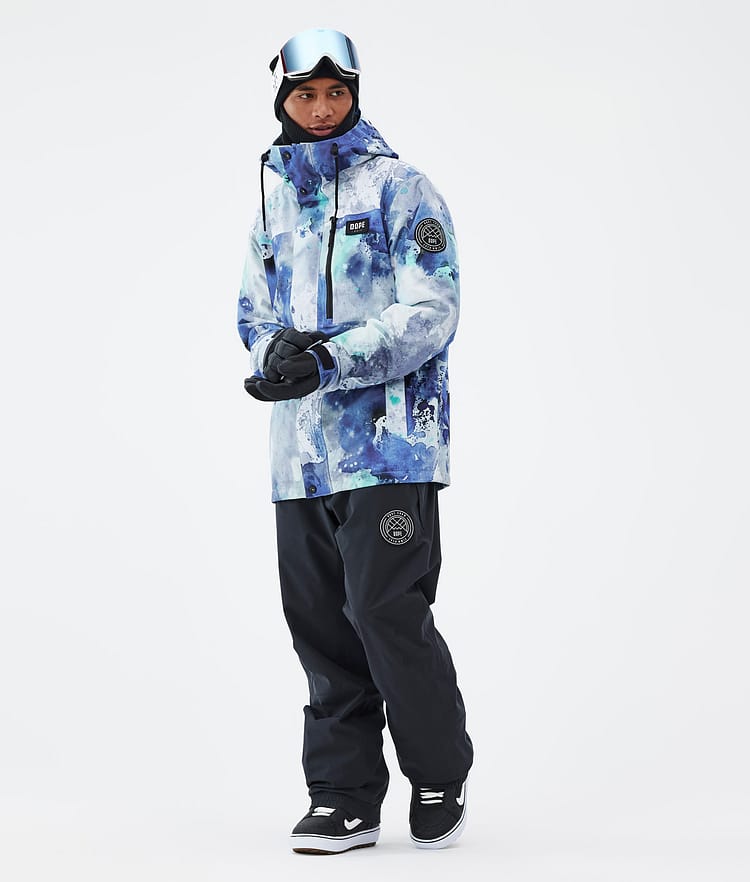 Dope Blizzard Full Zip Snowboard Jacket Men Olive Green