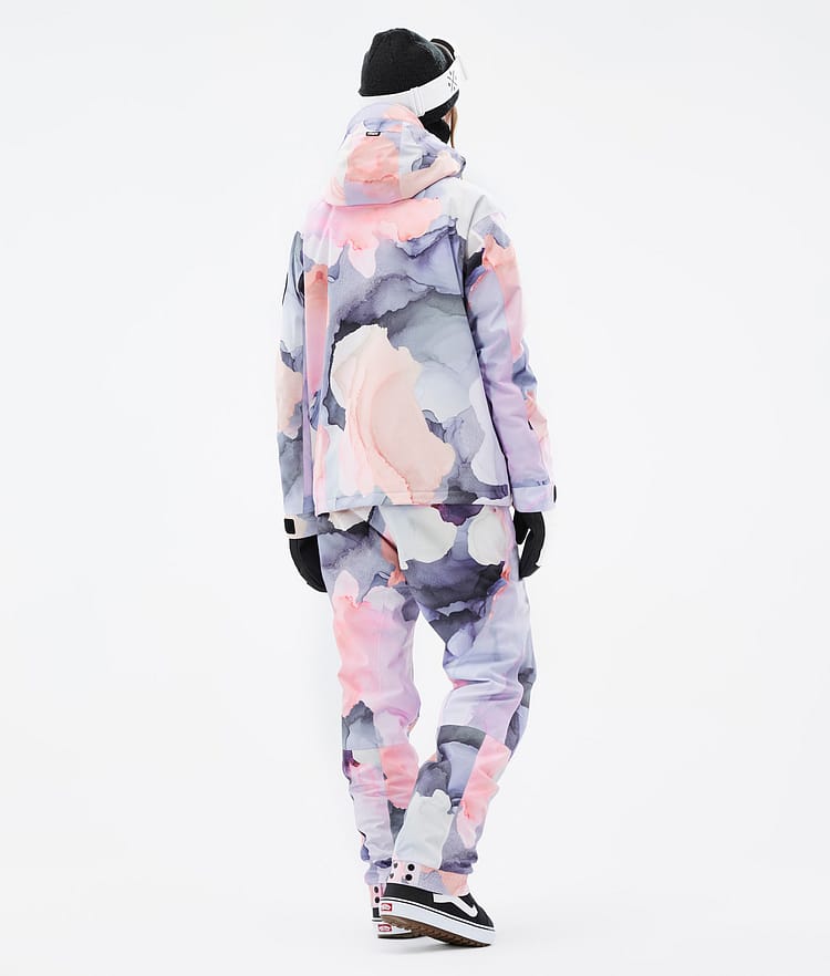 Dope Blizzard W Full Zip Snowboard Jacket Women Faded Green