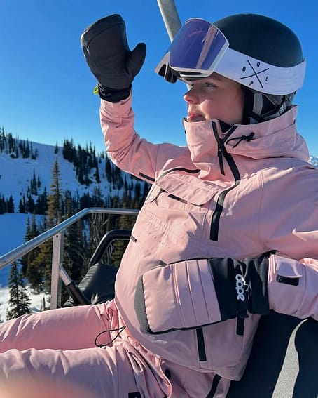 Dope Akin W Snowboard Jacket Women Soft Pink Renewed