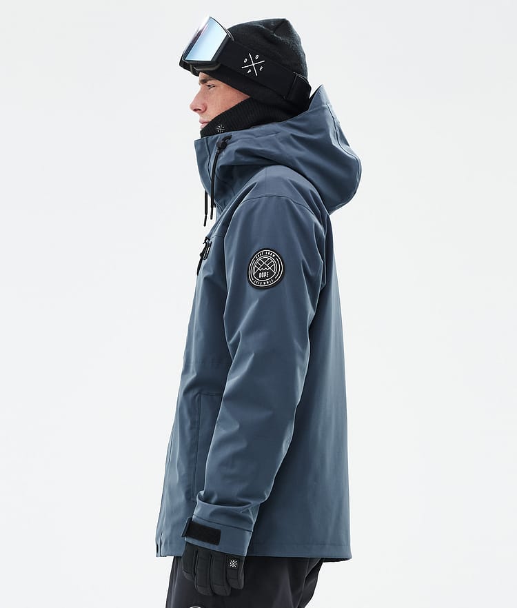 Dope Blizzard Full Zip Snowboard Jacket Men Olive Green Renewed