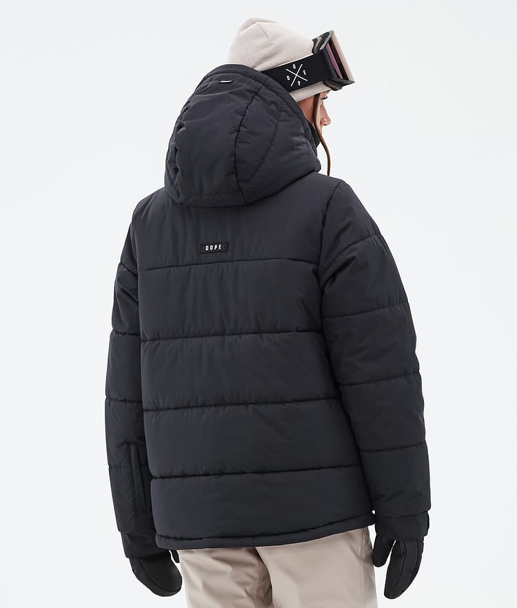 Dope Puffer W Full Zip Ski Jacket Women Light Blue