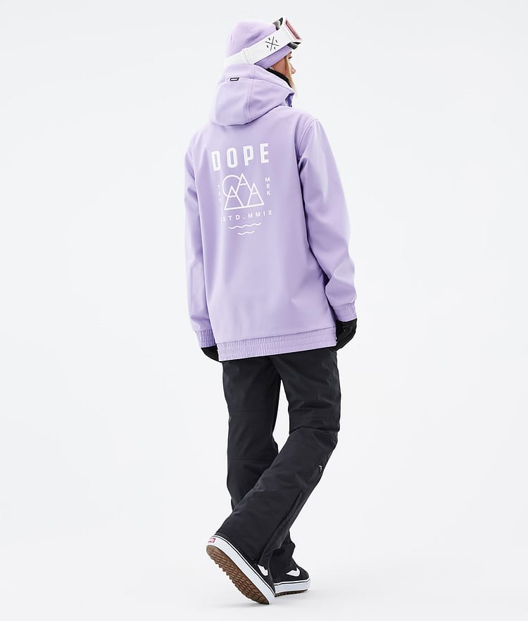 Dope Yeti W 22 Snowboard Jacket Women Range Faded Violet