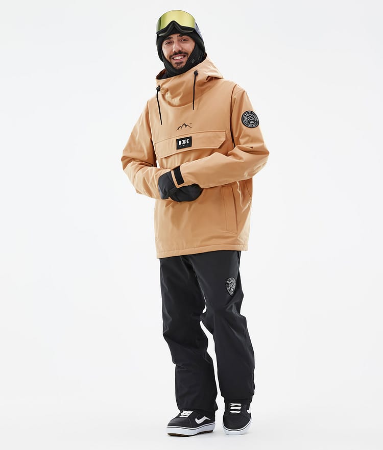 Dope Blizzard Snowboard Jacket Men Whitish Renewed
