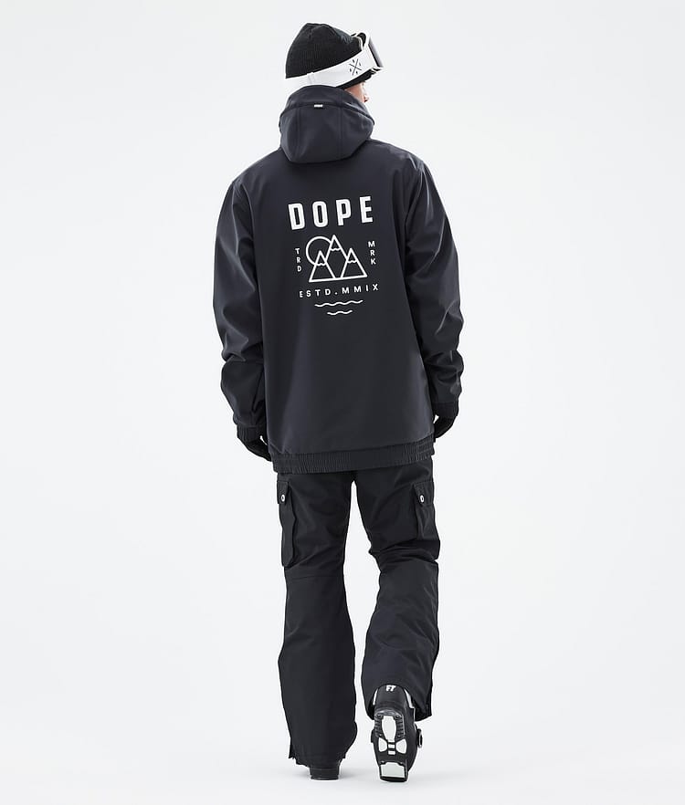 Dope Yeti 2022 Ski Jacket Men Pine Black