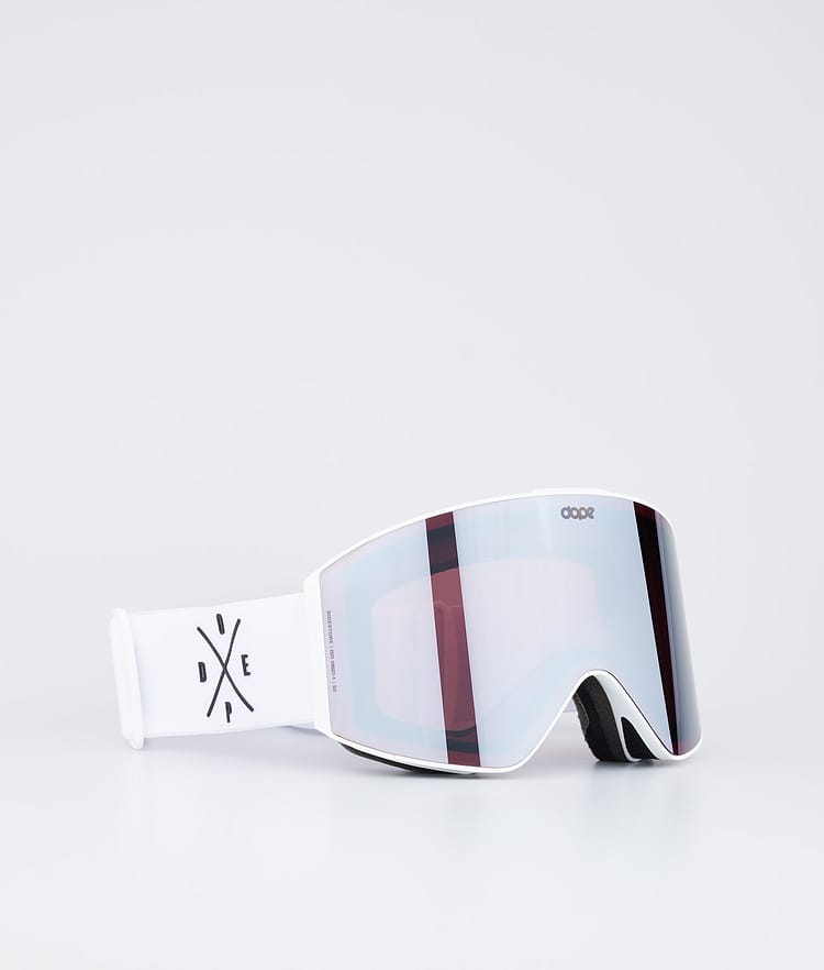 Dope Sight Ski Goggles Black/Pink Mirror