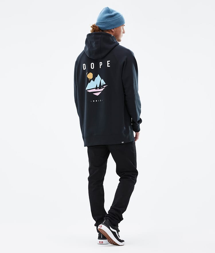 Dope Common 22 Hoodie Men 2X-Up Black