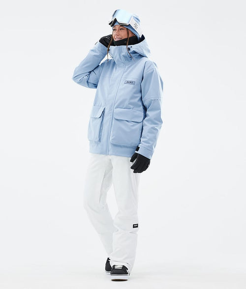 Dope Acme W Snowboard Jacket Women Light Blue Renewed