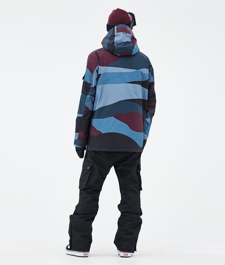 Dope Adept Snowboard Jacket Men Whitish Renewed