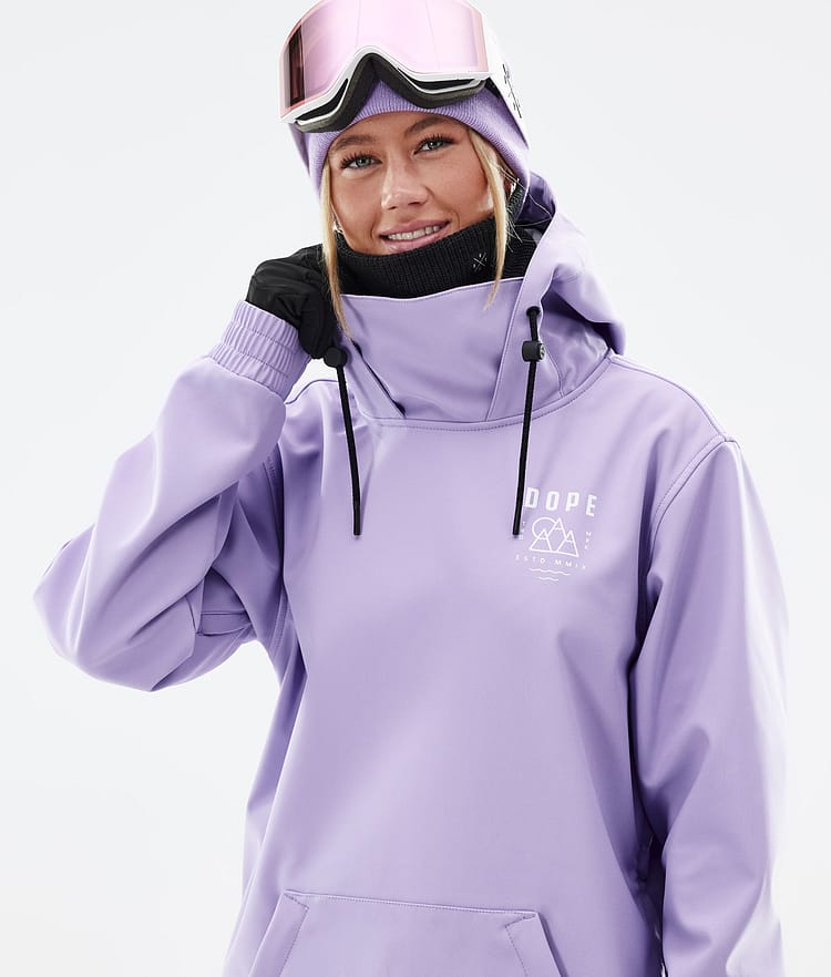 Dope Yeti W 22 Snowboard Jacket Women Summit Faded Violet Renewed