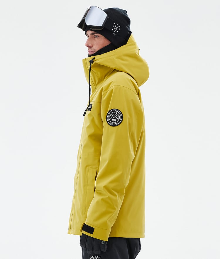 Dope Blizzard Full Zip Snowboard Jacket Men Olive Green