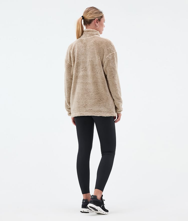 Dope Pile W Fleece Sweater Women Faded Green