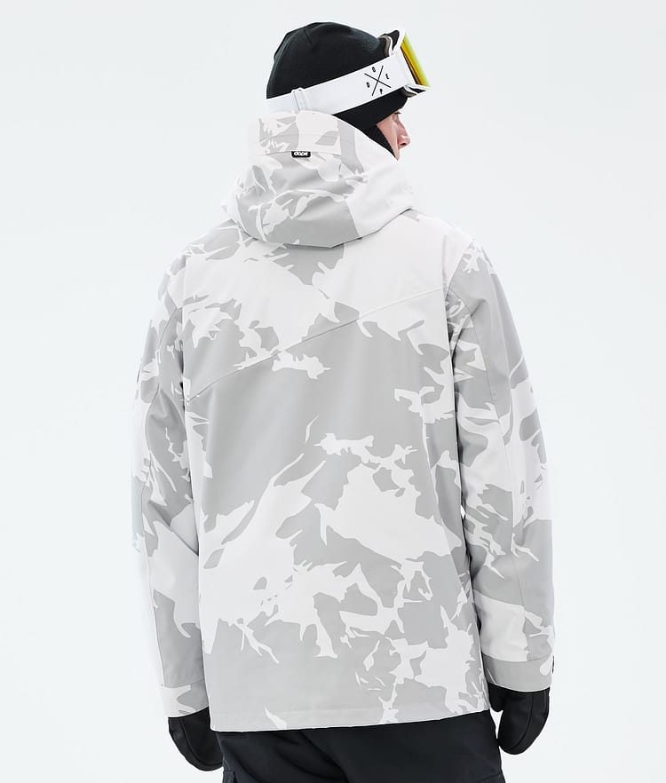 Dope Adept Snowboard Jacket Men Metal Blue Camo