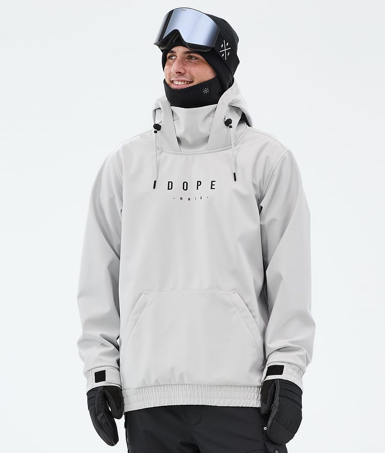 Dope Yeti Snowboard Jacket Men Ice Black Renewed