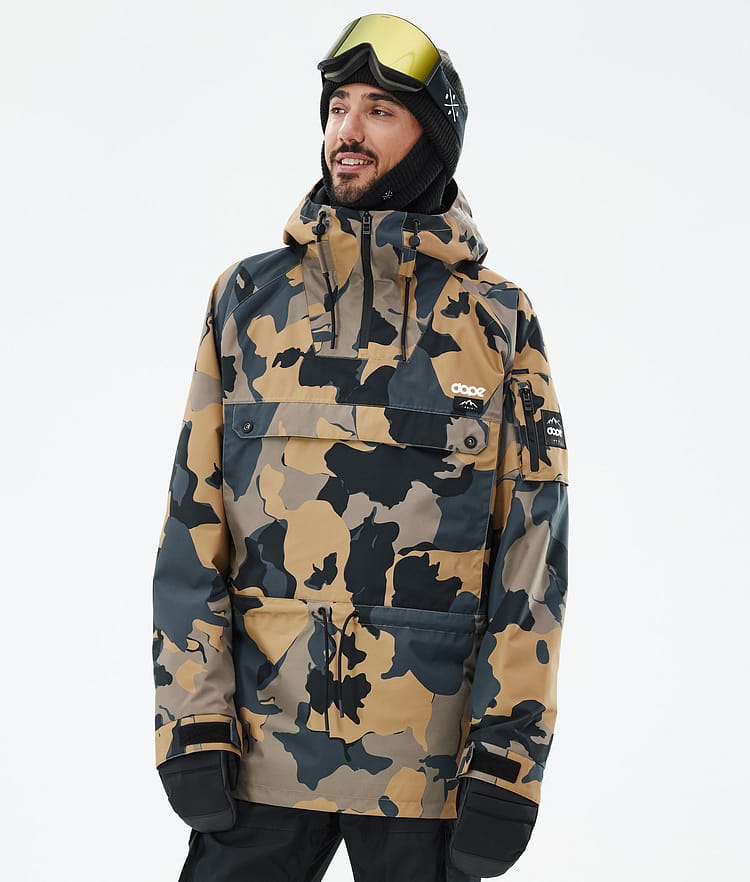Dope Annok Snowboard Jacket Men Olive Green