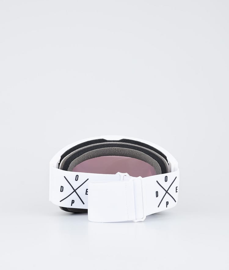 Dope Sight Ski Goggles Black/Pink Mirror