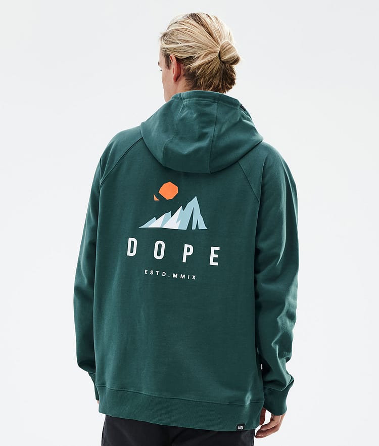 Dope Common Hoodie Men 2X-Up Bottle Green