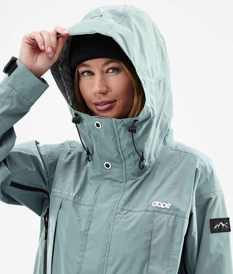 Dope Ranger Light W Outdoor Jacket Women Faded Green