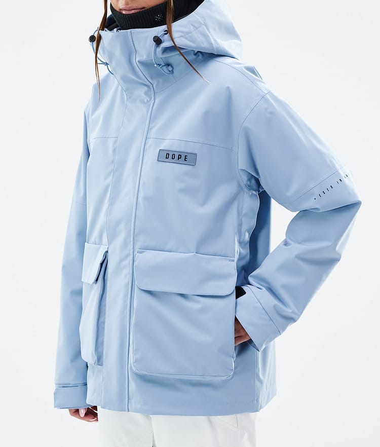 Dope Acme W Snowboard Jacket Women Light Blue Renewed