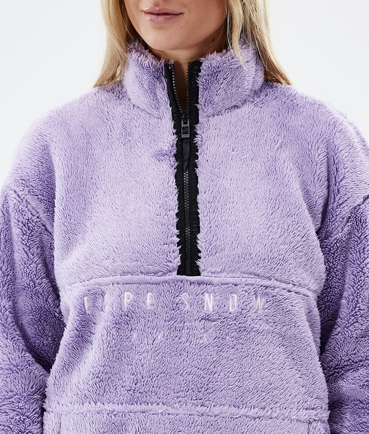 Dope Pile W 22 Fleece Sweater Women Faded Violet