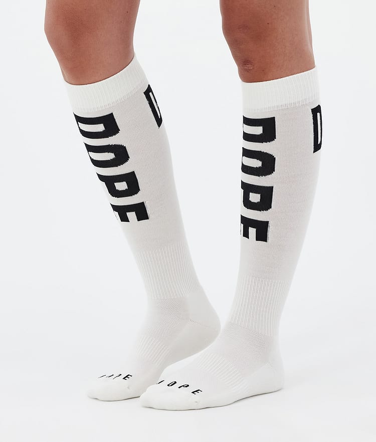 Dope Essential Ski Socks White