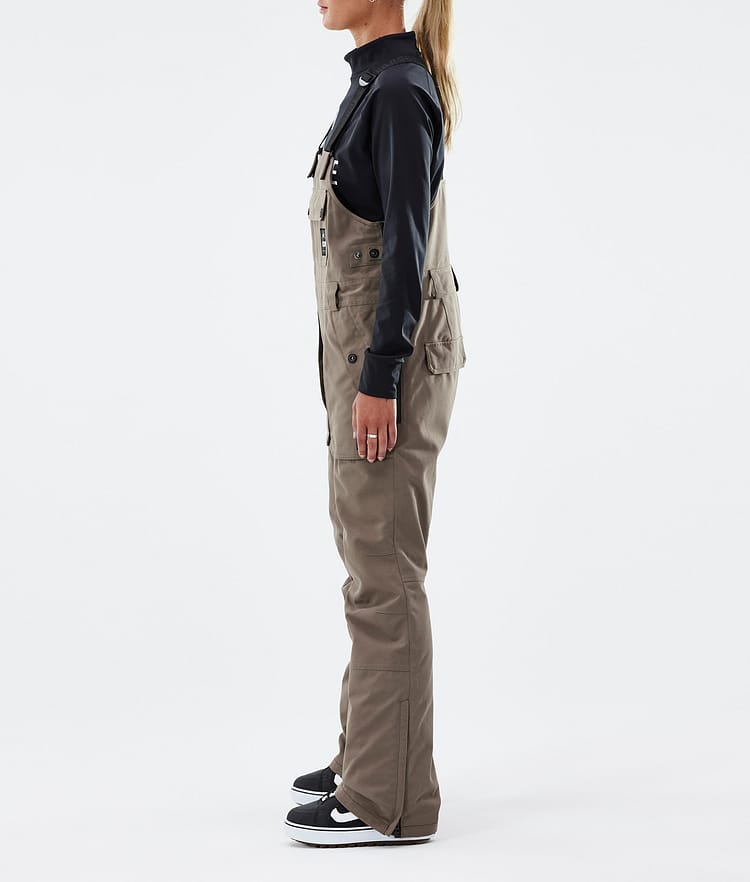 Dope Notorious B.I.B W 22 Snowboard Pants Women Walnut