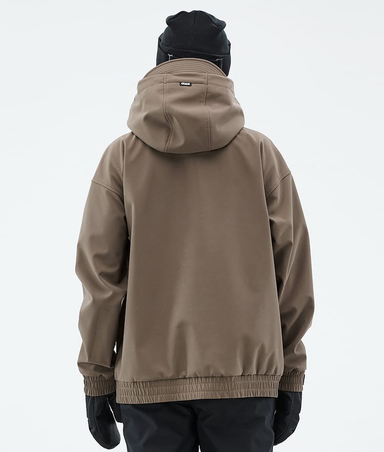 Dope Cyclone W Snowboard Jacket Women Light Grey