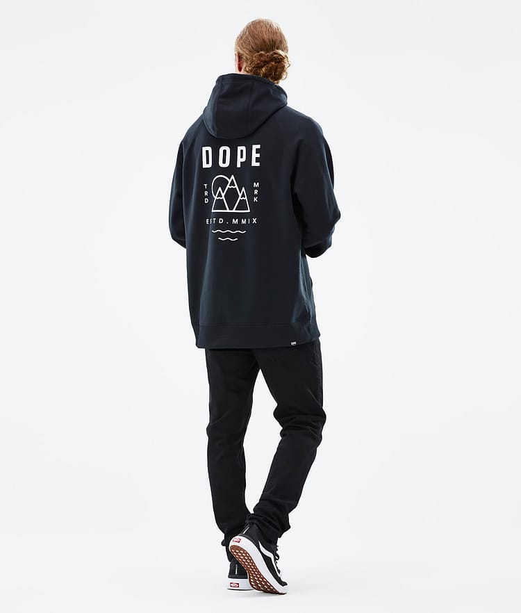 Dope Common 22 Hoodie Men 2X-Up Black