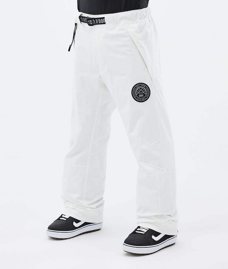 Dope Blizzard Snowboard Pants Men Whitish Renewed