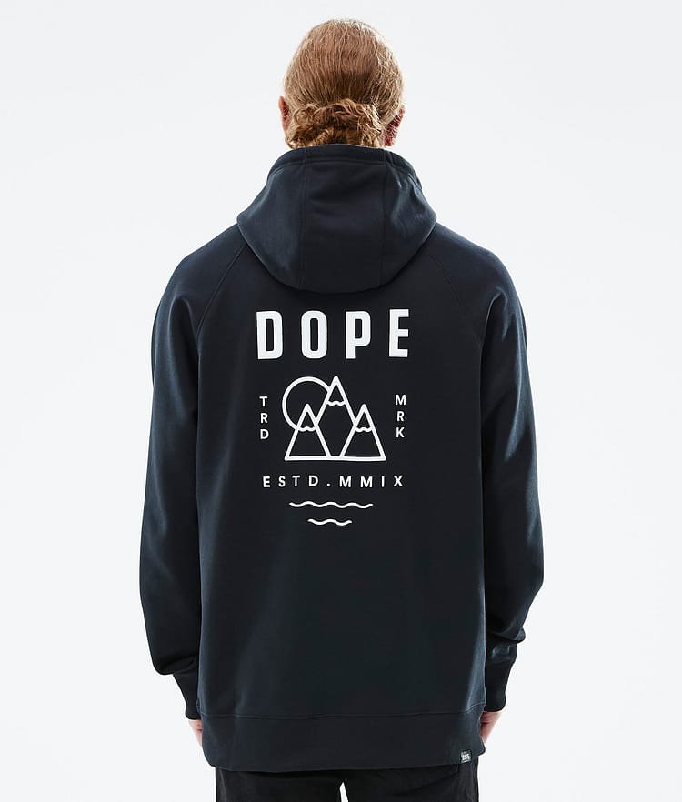 Dope Common 22 Hoodie Men 2X-Up Black