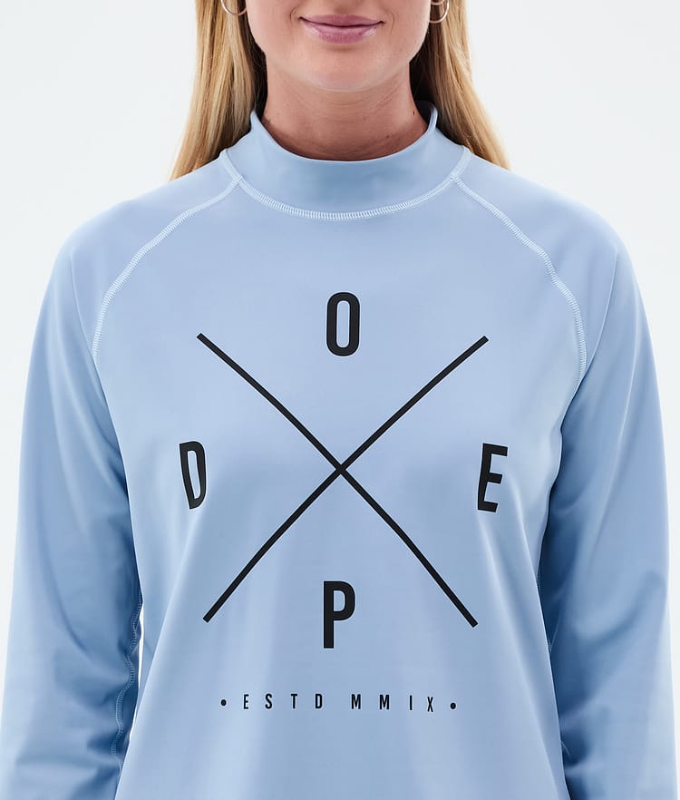 Dope Snuggle W Base Layer Top Women 2X-Up Metal Blue