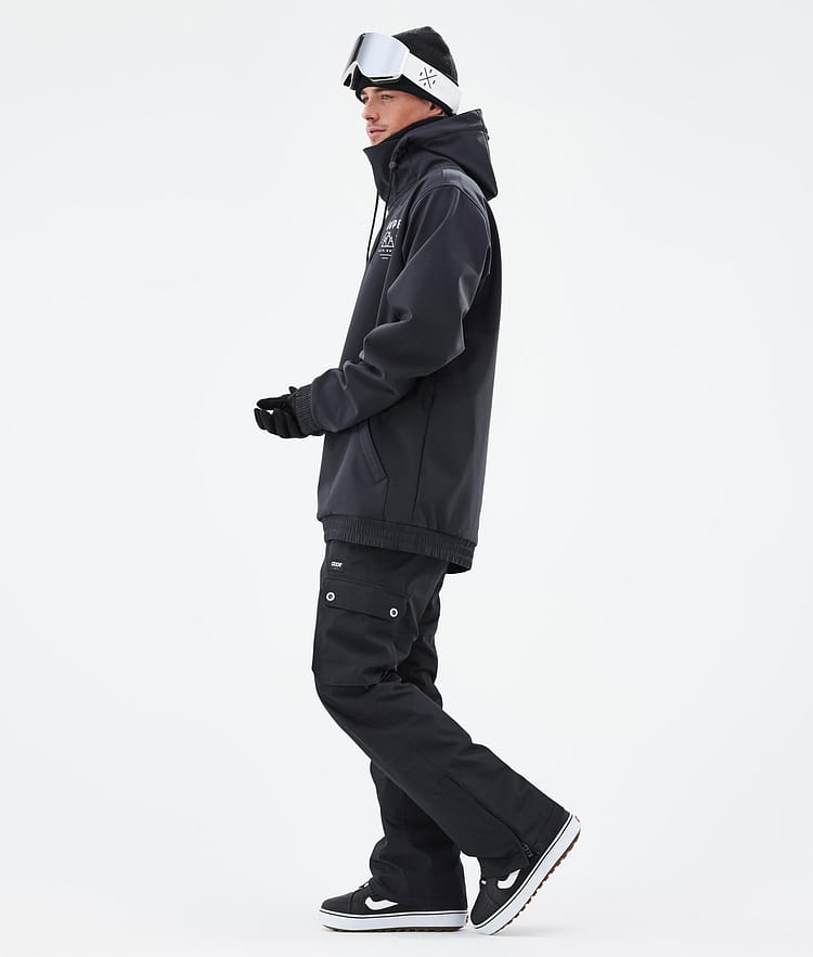 Dope Yeti 2022 Snowboard Jacket Men Pine Black Renewed