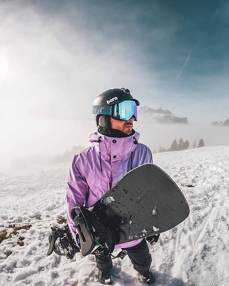 Dope Adept Snowboard Jacket Men Whitish Renewed