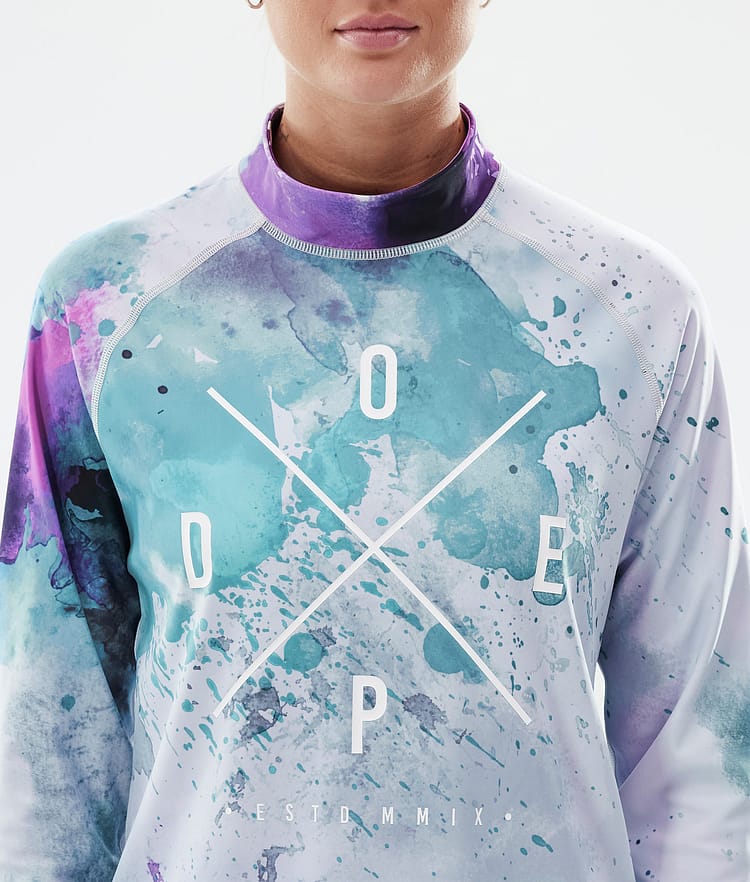 Dope Snuggle W Base Layer Top Women 2X-Up Metal Blue