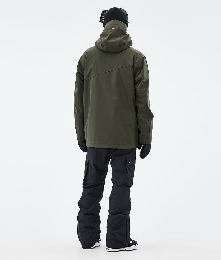 Dope Adept Snowboard Jacket Men Metal Blue Camo