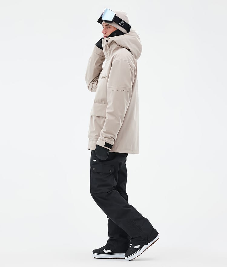 Dope Acme Snowboard Jacket Men Sand Renewed
