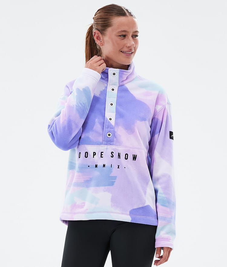 Dope Comfy W Fleece Sweater Women Faded Green