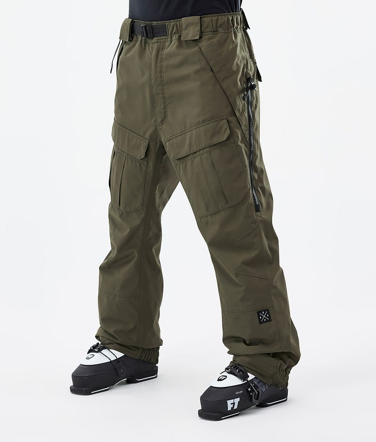 Dope Antek 22 Ski Pants Men Olive Green