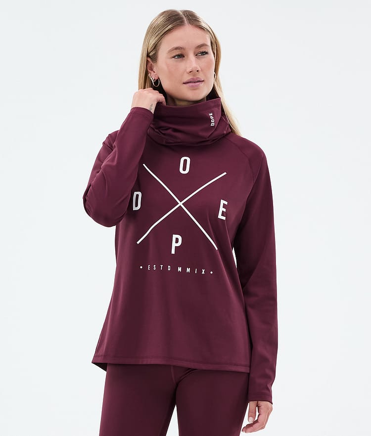 Dope Snuggle W Base Layer Top Women 2X-Up Metal Blue