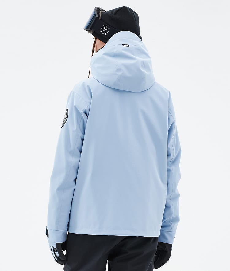 Dope Blizzard W Full Zip Snowboard Jacket Women Faded Green Renewed