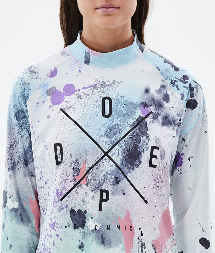 Dope Snuggle W Base Layer Top Women 2X-Up Metal Blue