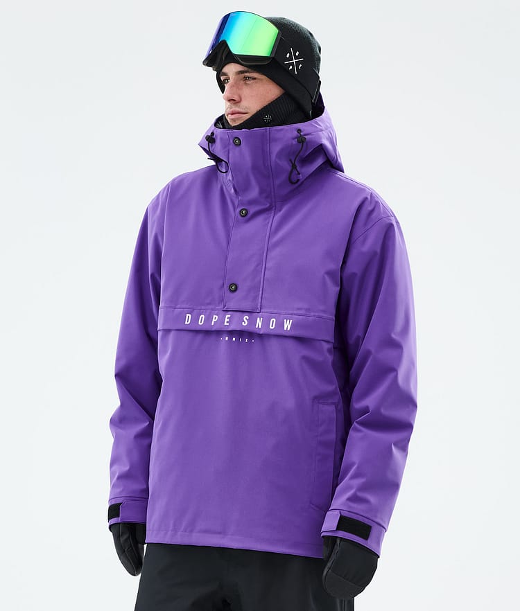 Dope Legacy Snowboard Jacket Men Vivid Purple Renewed