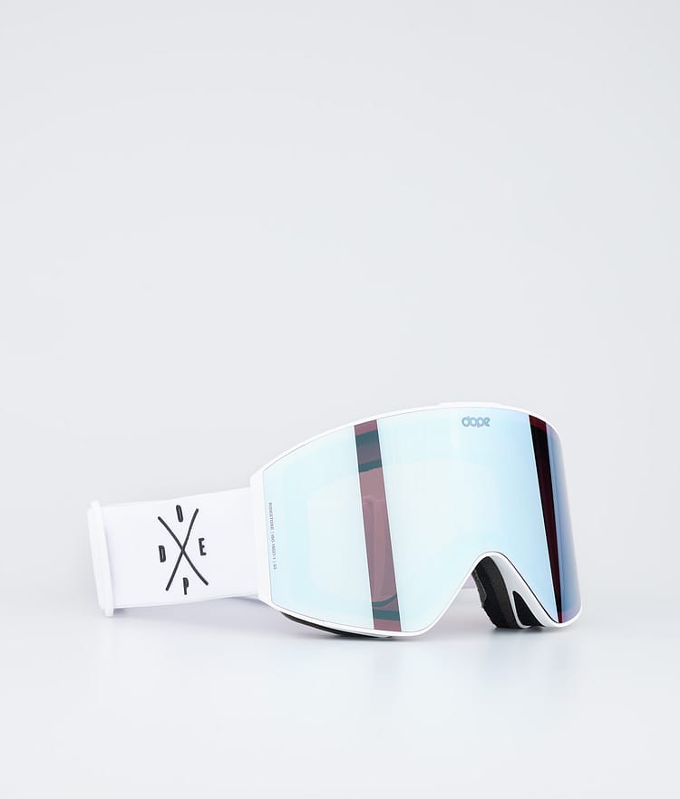 Dope Sight Ski Goggles Black/Pink Mirror