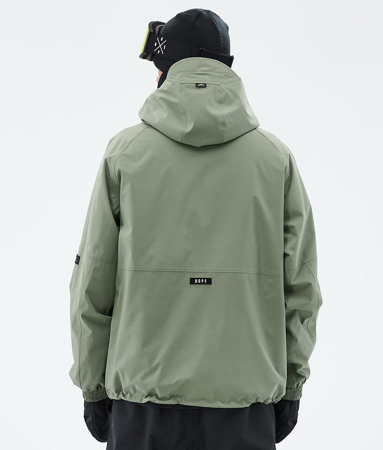 Dope Spartan Snowboard Jacket Men Moss Green
